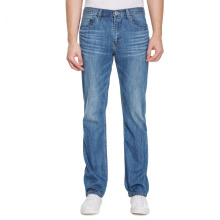 OEM Hommes Bleu Basique Pas Cher Denim Pantalon Long Jean Pantalon